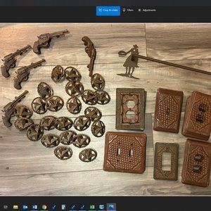 HUGE LOT *Montana Silversmiths Outlet Covers & Handles *Western Farmhouse Rustic